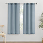 NICETOWN Thick Linen Blend Curtains Flax Textured by NICETOWN