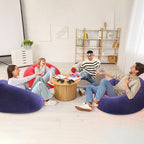 Realspring Inflatable Bean Bag Chairs Outdoor Blow up Camping Chairs Inflatable - Image 2