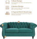 AVZEAR Living Room Loveseat Sofa, Upholstered Sofa Modern Loveseat Sofa - Image 5