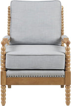 Madison Park Donohue Midcentury Modern Accent Chairs Padded Solid Wood Armrest by MADISONPARK