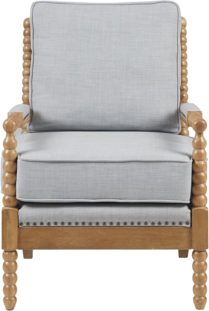 Madison Park Donohue Midcentury Modern Accent Chairs Padded Solid Wood Armrest by MADISONPARK