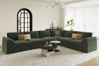 EASE MOOSE Oversized Sectional Modular Sofa, Large L Shape Sectional Couch Wide by EASEMOOSE