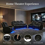 3-Piece Power Reclining Sectional Sofa Set - Image 6