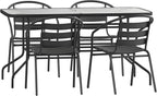 Flash Furniture Lila 5 Piece Patio Dining Set by FlashFurniture