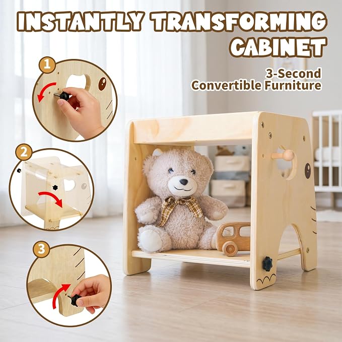 Lehoo Castle Montessori Weaning Table and Chair Set - Image 4