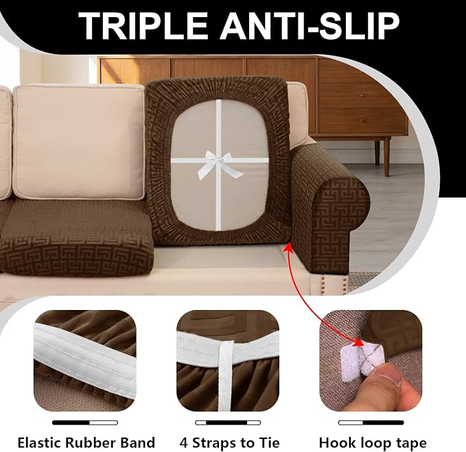UNBBRRL Stretch Couch Cushion Cover - Image 3