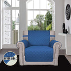 Easy-Going Reversible Couch Cover, Small Chair, Water Resistant Furniture Mat - Image 2
