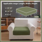 OHSIO Sectional Couch Covers, Wear Resistant Stretch Sofa Covers Washable Soft - Image 2