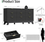Xixini Fluted Dresser for Bedroom - Image 2