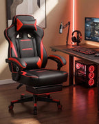 GTPLAYER Gaming Chair with Footrest, Big and Tall Game Chair 350lb Racing Style - Image 2