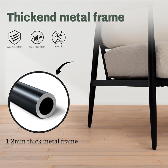 RNKSFX Modern Accent Chairs Set of 2 - Image 5