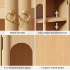Fatmok Sideboard Buffet Cabinet Set of 4 - Image 5