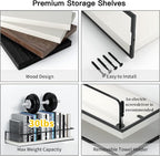 Shario White Floating Shelves - Image 7