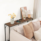 MAHANCRIS Console Table, Narrow Sofa Table, 43.3” Entrance Table - Image 5