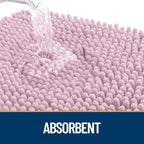 OLANLY Dog Door Mat for Muddy Paws 24x16, Super Absorbent Chenille Mud Mat | - Image 3