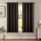 Joydeco Blackout Curtains 72 Inch Length 2 Panels Set, Thermal Insulated Long by JOYDECO