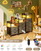 Lazzanto Night Stand Bedside Charger Bedroom - Image 4
