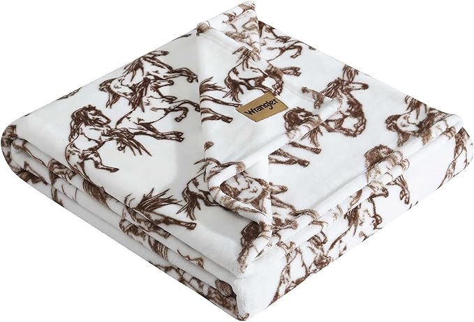 Wrangler - Blanket, Super Soft Plush Bedding by Wrangler%C2%AE