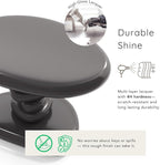 24/7 Shop at Home Kavren Modern 22-inch Oval Glossy Pedestal End Table - Image 5