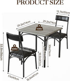 GAOMON 3-Piece Dining Table Set - Image 8
