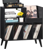 LELELINKY Large Record Player Stand, Turntable Stand - Image 7