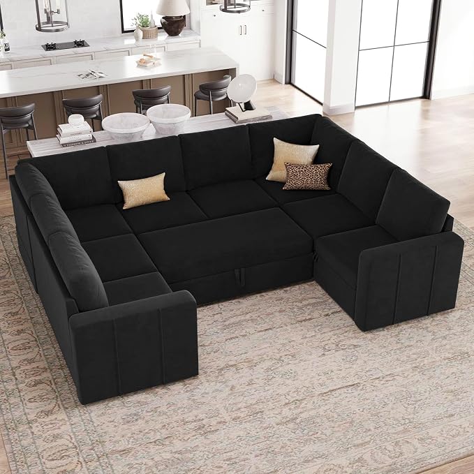 Belffin Modular Sectional Sleeper Sofa Bed by Belffin