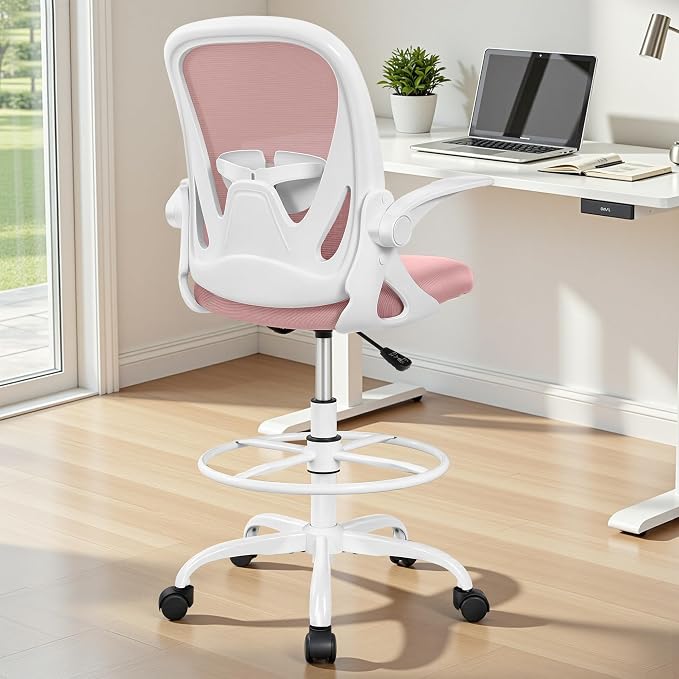 Primy Drafting Chair Tall Office Chair - Image 2