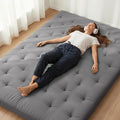 ZonLi Japanese Floor Futon Mattress Queen Size 80"x 60", 100% Cotton Cover by Zonli
