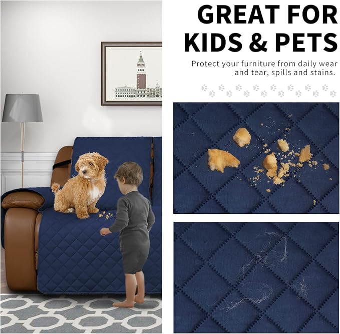 Easy-Going Oversized Recliner Sofa Cover, Reversible Couch Cover - Image 3