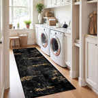 RELEANY Washable Runner 2'x6' Abstract Area Rug - Image 3