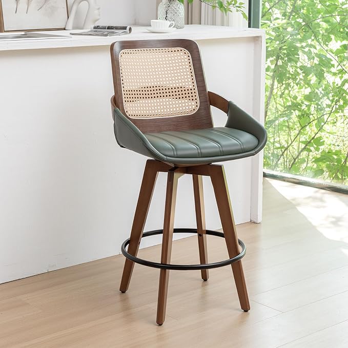 Mid Century Modern Counter Stools by KUNZENTLIVING