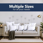 Utopia Bedding 18x18 Throw Pillow Inserts, Decorative Pillows, Plush & - Image 3