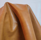 Caramel Light Tan Soft Faux Vegan PU Leather by The Yard Synthetic Pleather 0.9 - Image 4