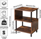 Aibiju Side Table for Bedroom, End Table Small, Mid-Century Modern Nightstand - Image 3