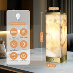 Scenekoy Alabaster Rechargeable Table Lamp - Image 2