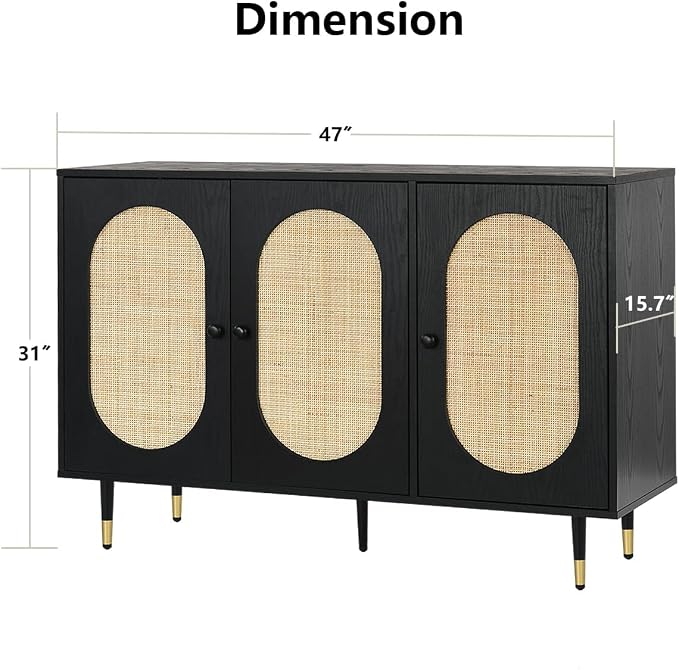 REVOMINCA 47'' Buffet Cabinet - Image 2