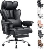 COMHOMA Big and Tall Office Chair Heavy Duty Wide Ergonomic Gaming Chair by ComHoma