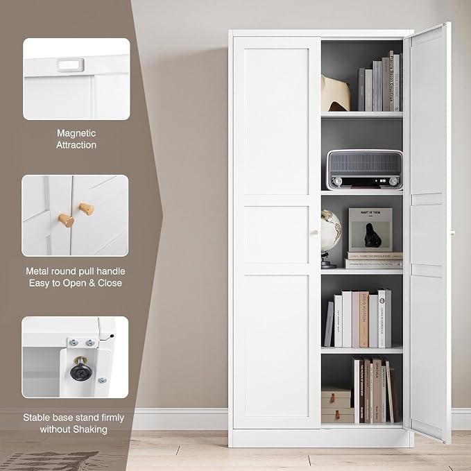 Yizosh Metal Storage Cabinet - Image 6