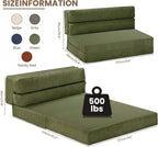 JUIKURY Folding Sofa Bed, Convertible Sleeper Chair - Image 2