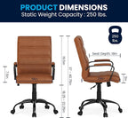 Flash Furniture Whitney Mid-Back Desk Chair - Image 3