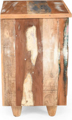 End Table Recycled Wood Nightstand, Side Table - Image 9