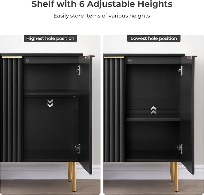 SICOTAS Sideboard Buffet Storage Cabinet - Image 5