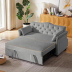 Auvsoce 57'' Convertible Sleeper Sofa Bed by Unknown