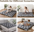 SHOUREN Japanese Futon Mattress Floor Mattress 3" Tatami Mat, Shredded Memory - Image 4