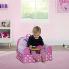 Delta Children - Minnie Mouse Cozee Buddy Flip-Out Kids Chair - Image 9