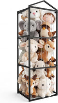 NomNest Stuffed Animal Storage Zoo, Large Metal Plushies Organizer, Heavy Duty by Unknown