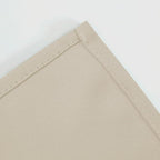 Blackout Curtains 66 x 54 Inch Long Light Beige Curtains Set of 2 Panels Room - Image 7