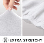 PureFit Stretc Recliner Chair Covers Fleece Soft Couch Covers - Image 4