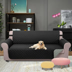 U-NICE HOME 4 Seater Sofa Cover 91''Large Couch Cover, Pet Friendly, Elastic - Image 2