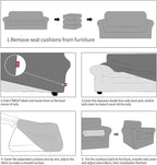 ZNSAYOTX 2 Piece Chair Covers for Living Room - Image 7